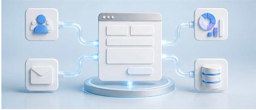 Visual example for Workflow automation