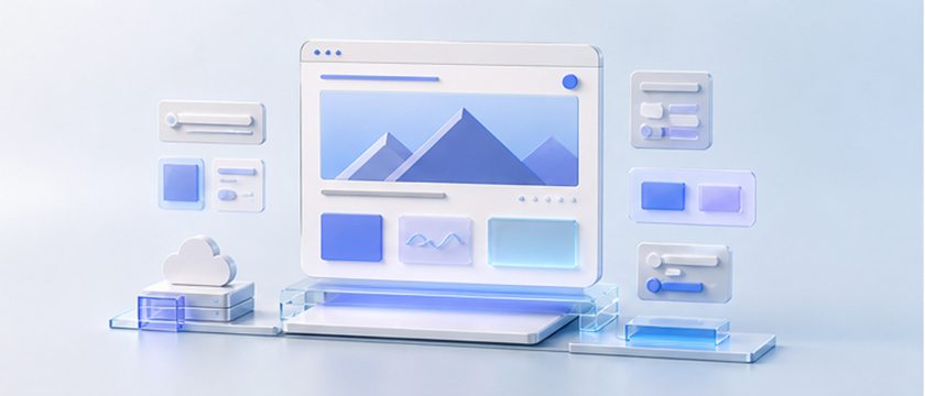 Visual example for Conversion landing page
