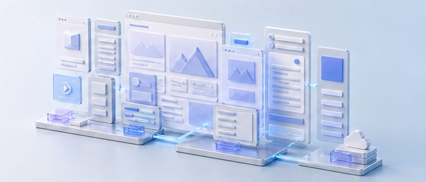Visual example for Portal or account area
