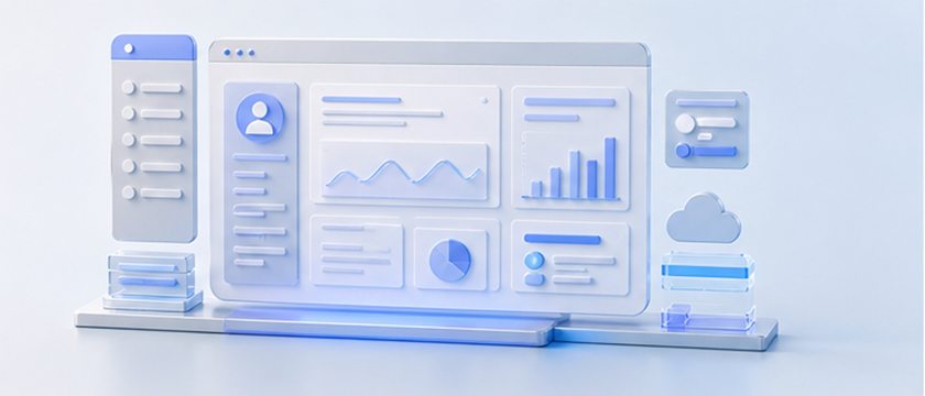 Visual example for Custom web application