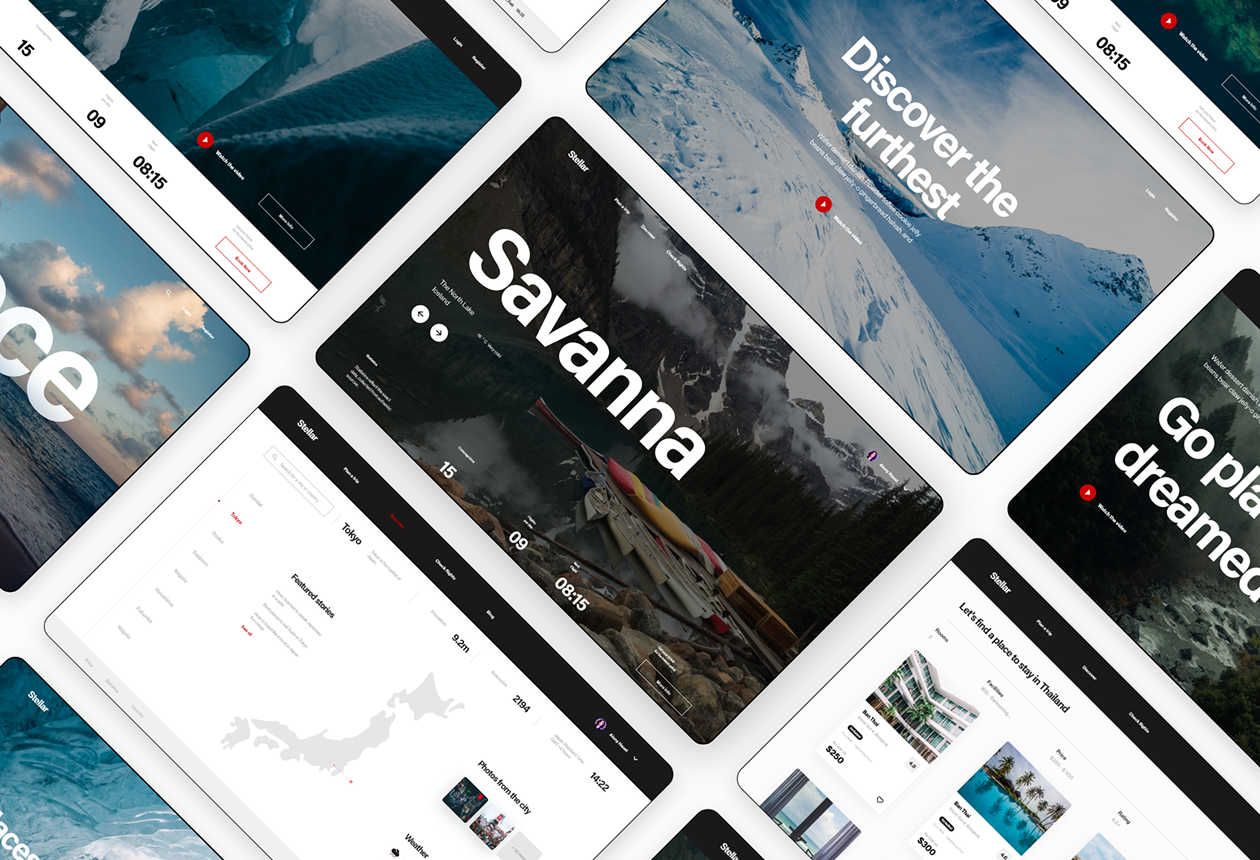 Visual example for Corporate templates